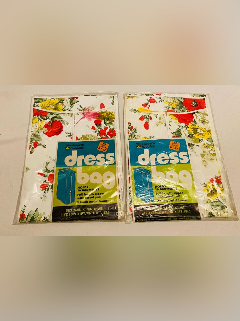 Vintage NEW WOOLWORTHS Dress Bag (2).